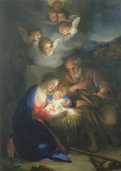 Scène de la Nativité - Anton Raphael Mengs